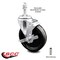 Service Caster 5 Inch Phenolic Wheel Swivel 10mm Threaded Stem Caster with Brake SCC SCC-TS20S514-PHS-TLB-M1015 - alternate 1